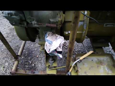 Видео: Генератор ГАБ 2/230-м, первый запуск без подготовки после 20ти лет хранения на улице.