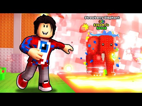 Видео: 😱Я Получил СОБСТВЕННЫЙ STRAWBERRY ELEPHANT 250M/S Брейнрот в Steal a Brainrot!