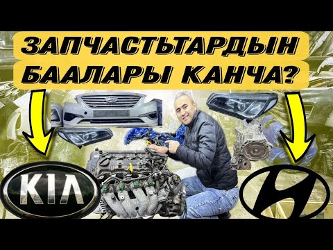 Видео: Kia HYUNDAI запчапсть! Баалары кандай? Кайсы жерде оригинал? Start магазин!