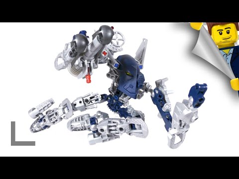 Видео: Обзор набора Lego Bionicle #8688 Тоа Гали Нува Мистика (Toa Gali Nuva Mistika)