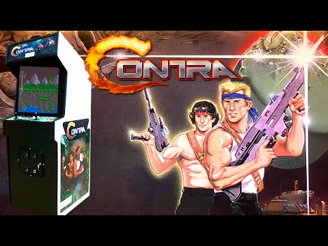 Видео: Contra ARCADE БОССЫ, сравнение с NES