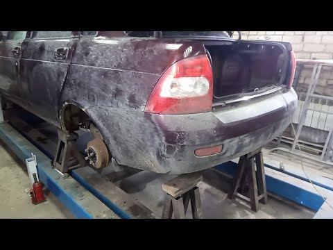 Видео: Приора. Ремонт полов
