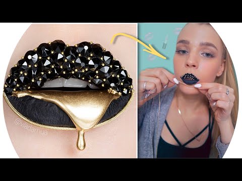 Видео: ПОВТОРЯЮ МАКИЯЖ ГУБ из INSTAGRAM 💄 Rina