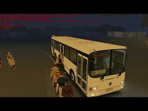 Видео: OMSI 2 ЛиАЗ 5256 53 ZF Чистогорск Маршрут 116