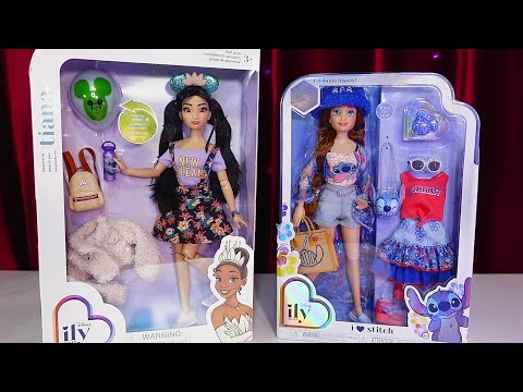 Видео: Фанатки Дисней Тиана и Стич - Куклы ILY 4EVER ★ Распаковка