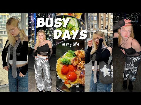 Видео: 🎧🍱 busy days in my life | съемка ‘EZ’ - MANNEQUEEN, образы из Pinterest, стажировка в агентстве
