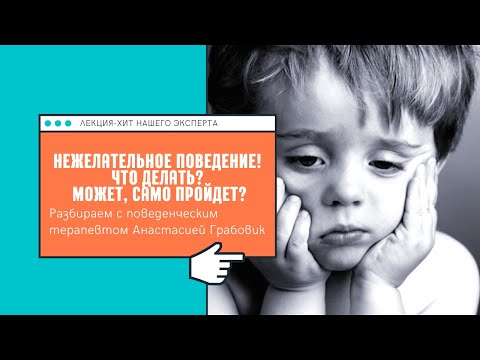 Видео: Нежелательное поведение при РАС - реагировать или "само пройдет"?