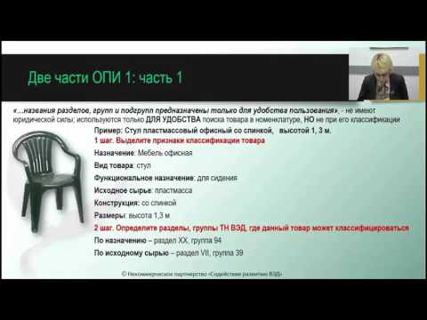 Видео: ТНВЭД. Правило интерпретации 1