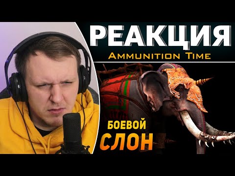 Видео: НАСКОЛЬКО ОПАСЕН БОЕВОЙ СЛОН? | Фентези VS Реальность | Реакция на Ammunition Time