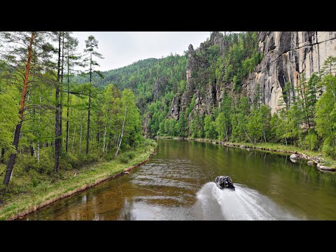 Видео: ЗАБРАЛИСЬ ПО СЛЕДАМ МЕДВЕДЯ В САМУЮ ГЛУБИНУ ТАЙГИ ЗА ПРИКЛЮЧЕНИЯМИ И РЫБАЛКОЙ! Рыбалка на аэролодке.