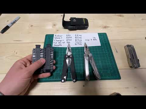 Видео: Говорящие инструменты: Leatherman Charge против Wave (стоит ли Charge того?)