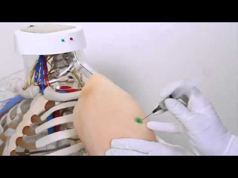 Видео: Внутримышечные инъекции в мышцу плеча