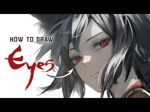 Видео: Советы по рисованию глаз в цифровой живописи — BNG Studio