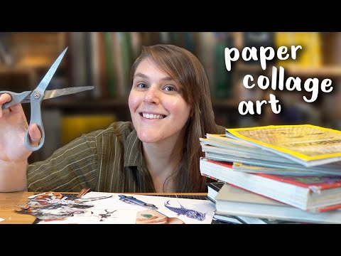 Видео: ЭКСПЕРИМЕНТ С КОЛЛАЖЕМ | Работаем в большом масштабе с большим количеством подробных деталей