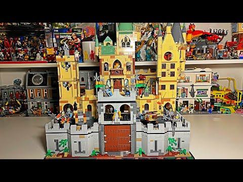 Видео: СОЕДИНИЛ ПЯТЬ НАБОРОВ И ПОСТРОИЛ ОГРОМНЫЙ ЗАМОК ИЗ ЛЕГО В МОЁМ МИРЕ ФЭНТЕЗИ