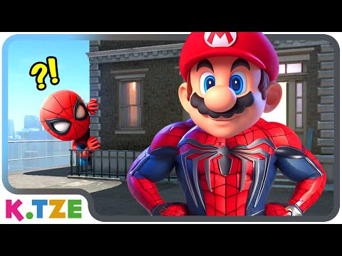 Видео: Марио хочет быть как Человек-паук 🕸😍 История Super Mario Odyssey