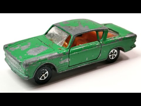 Видео: Реставрация Lone Star Fiat 2300 Coupe no. 21. Литая модель игрушки.