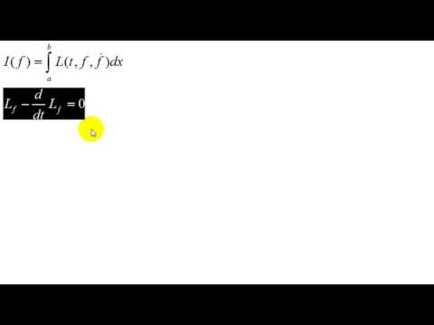 Видео: Основы вариационного исчисления | уравнение Эйлера Лагранжа | 5