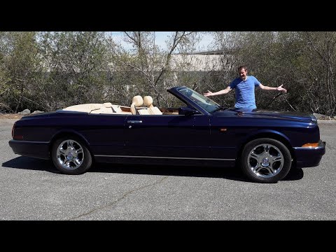 Видео: Этот Bentley Azure был пиком неприличного богатства и роскоши 90'х