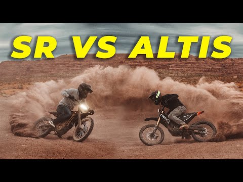 Видео: Altis Sigma против Eride Pro SR // Эти электромотоциклы со скоростью 70 миль в час просто БЕЗУМНЫ