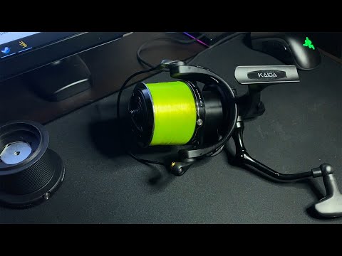 Видео: Катушка KAIDA ADN Black 7000 (новая версия) - обзор новых катушек.