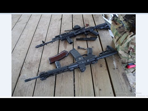 Видео: АК vs M16 (Часть вторая) Мифы и легенды!