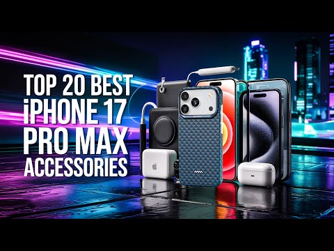 Видео: 20 лучших аксессуаров для iPhone 17 Pro Max на Amazon!