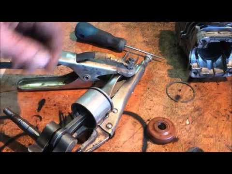 Видео: Бензопила Партнёр!Проворот подшипников на коленвале!