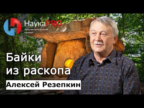 Видео: Байки из раскопа: история о дольмене, просветлённых и жреце – археолог Алексей Резепкин | Научпоп