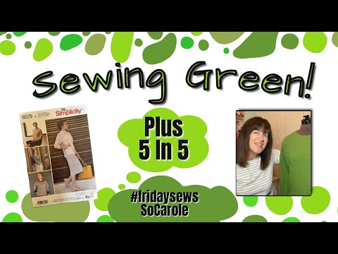 Видео: ОДНА ВЫКРОЙКА ДЛЯ ДВУХ ОДЕЖД - Шитьё Green!! #пятницашвы2025