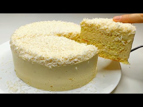 Видео: Нежнейший низкоуглеводный кокосовый пп торт | подходит для Кето