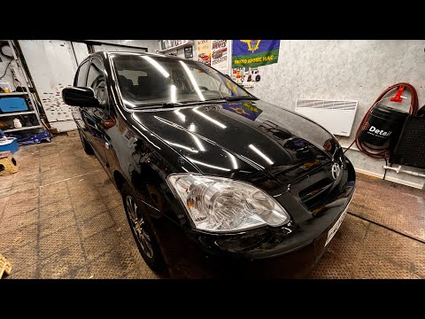 Видео: Легкая полировка на Toyota Corolla. Гаражный детейлинг.