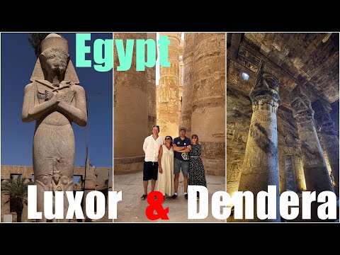 Видео: Египет,Луксор и Дендера/С друзьями на 11 дней!/Часть 3.