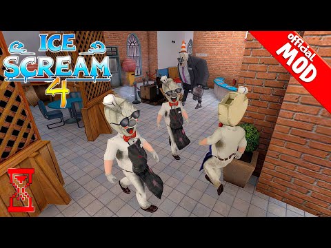 Видео: Официальный Мод для Мороженщика 4 // Ice Scream 4