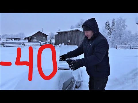 Видео: Как завести мотобуксировщик в любой МОРОЗ \ Полезные советы \ Загрузка Урагана в прицеп
