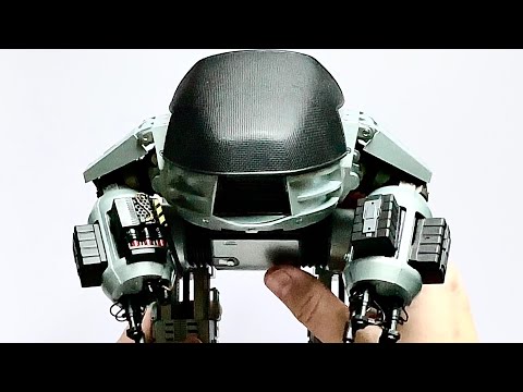Видео: Распаковка и обзор фигурки Робокопа ED-209 Deluxe от NECA | Стоит ли она своих денег?