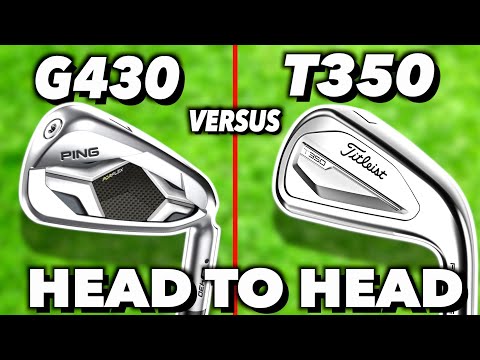 Видео: Ping G430 Irons против Titleist T350 Irons — лицом к лицу