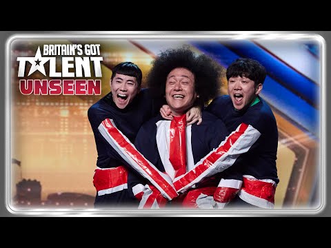 Видео: Уморительное перевоплощение Wannabes оставило судей в швах! | Прослушивание | BGT Unseen