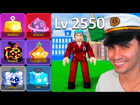 Видео: NOOB до максимального уровня как адмиралы в Blox Fruits