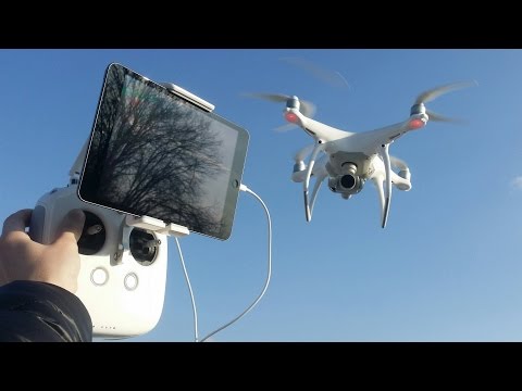 Видео: Квадрокоптер DJI Phantom 4 ... полеты, режимы, обзор