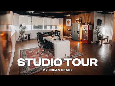 Видео: Мой ULTIMATE Dream Studio Tour (2025) — Фотограф и создатель
