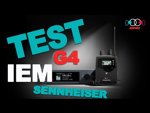 Видео: Sennheiser IEM G4 - мониторная система (ТЕСТ)