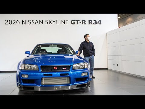 Видео: Nissan Skyline 2026 — легендарное возвращение скорости и технологий