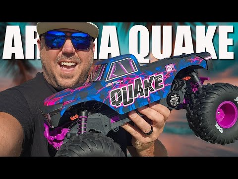 Видео: Arrma Quake - Испытание на прочность и скорость в скейт-парке.