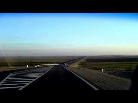 Видео: Тараз (Джамбул) Вокруг города через Головочёвку по новой объездной трассе и обратно через Михайловку