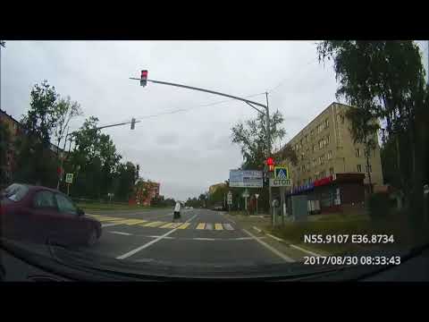 Видео: Driving in Moscow region: Красногорск - городской округ Истра 30/08/2017 (timelapse)