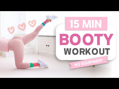 Видео: 15 Минут Тренировка Ягодиц и Ног для Начинающих | Без оборудования