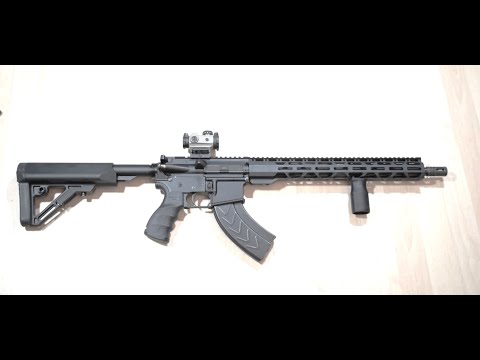 Видео: Гибриды в мире оружия. AR-15 с Калашом внутри.