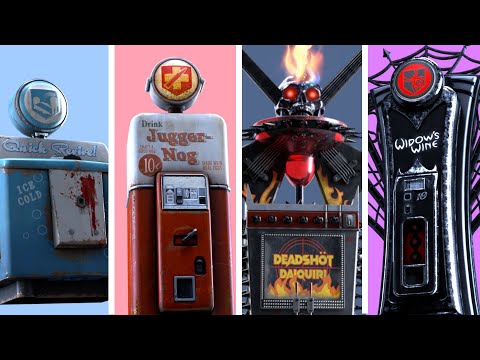 Видео: Все перки Call of Duty Zombies