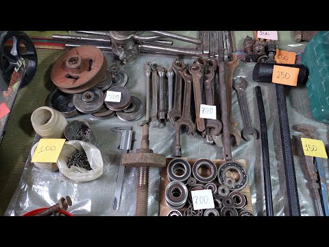 Видео: Барахолка инструмента, компьютер, монитор  и многое другое. 